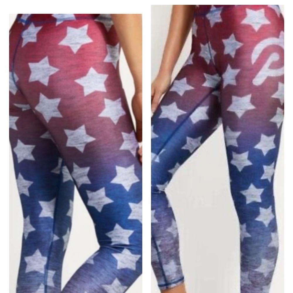 NWOT peloton x terez ombré star leggings small
